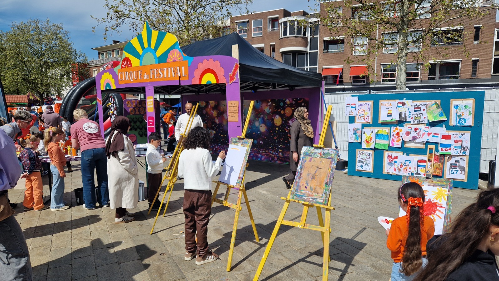 Kidsarea voor Koningsdag